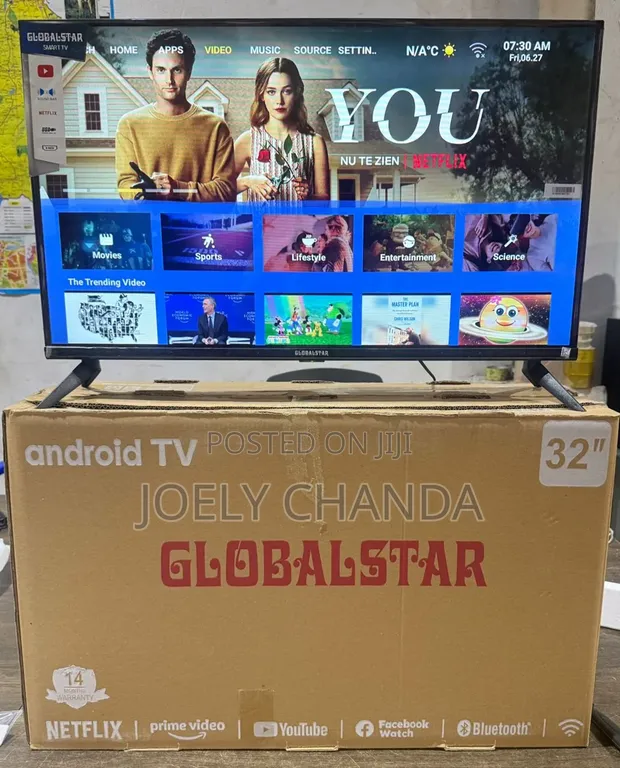 Globalstar 32" Smart Frameless TV - 1