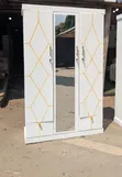 Three-Door Cabinet - White - 2