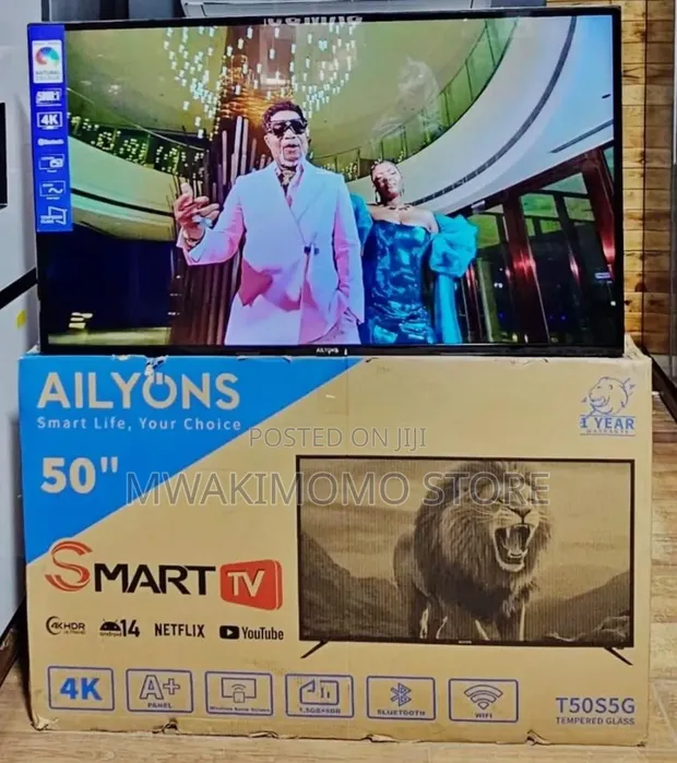 Ailyons 50" Smart TV (Model: T50S5G) - 1