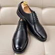 New Quality Pure Leather Shoes - Full Boxed - 1