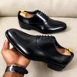 New Quality Pure Leather Shoes - Full Boxed - 4