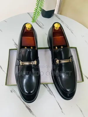 Gucci Leather Moccasins - Brand New