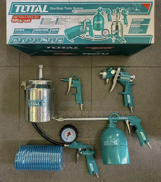 Total Air Tool Set 5pcs - 1