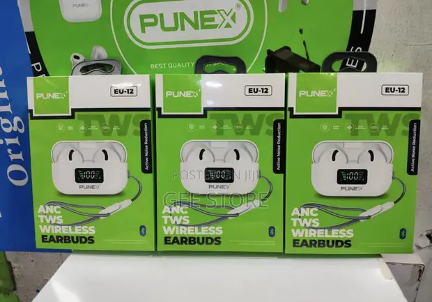 Punex EU-12 ANC TWS Wireless Earbuds - 1