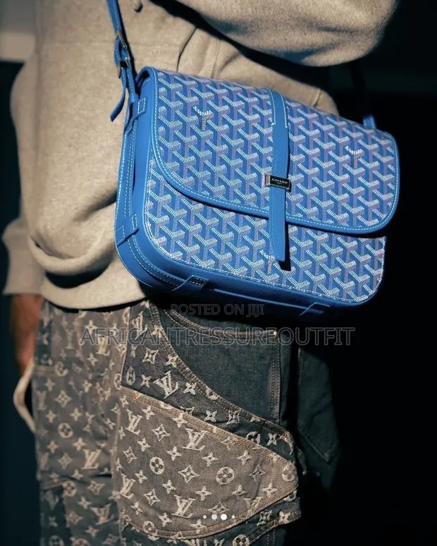 Mfuko wa Ujumbe wa Goyard Belvedere PM - 1