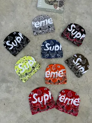 Supreme Big Logo Beanie