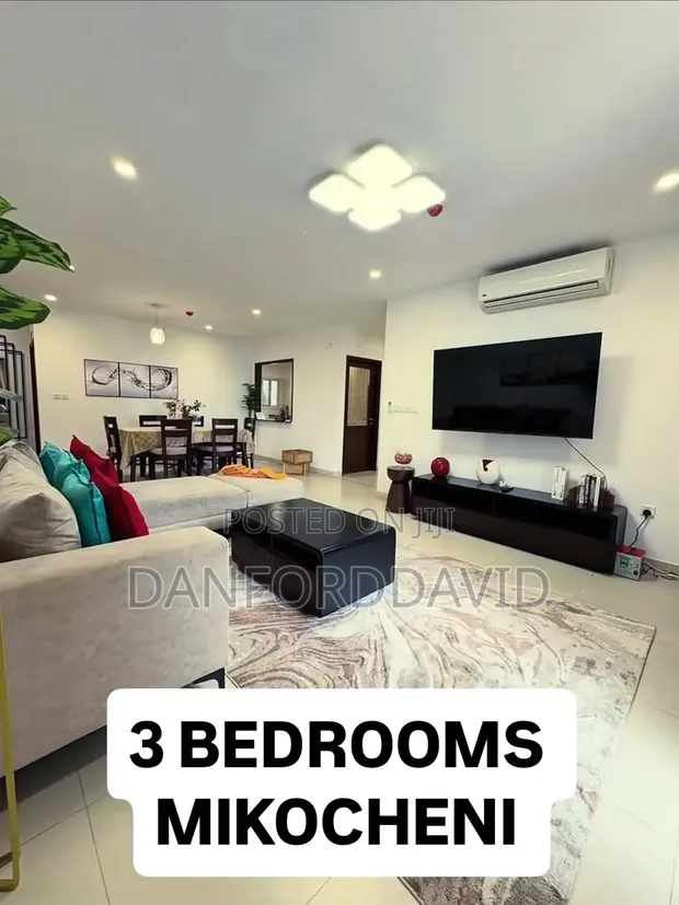 Furnished 3-Bedroom House for Rent in Kahwa Real Estate, Mikocheni - 1