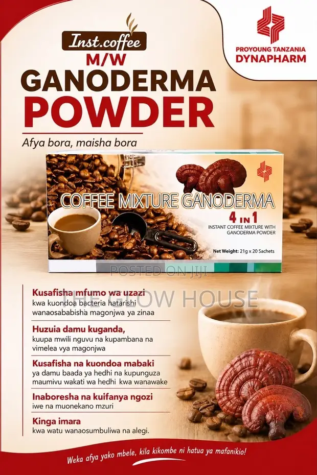 Instant Coffee Mixture with Ganoderma Powder - 1