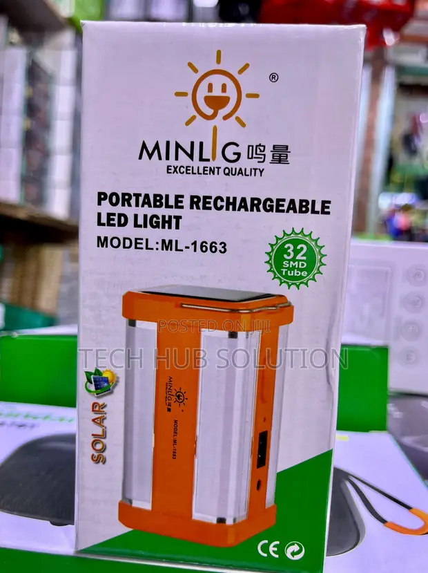 Minling ML-1663 Rechargeable LED Light - 1