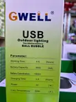 Gwell GL-9707-1 Solar Work Light - 1