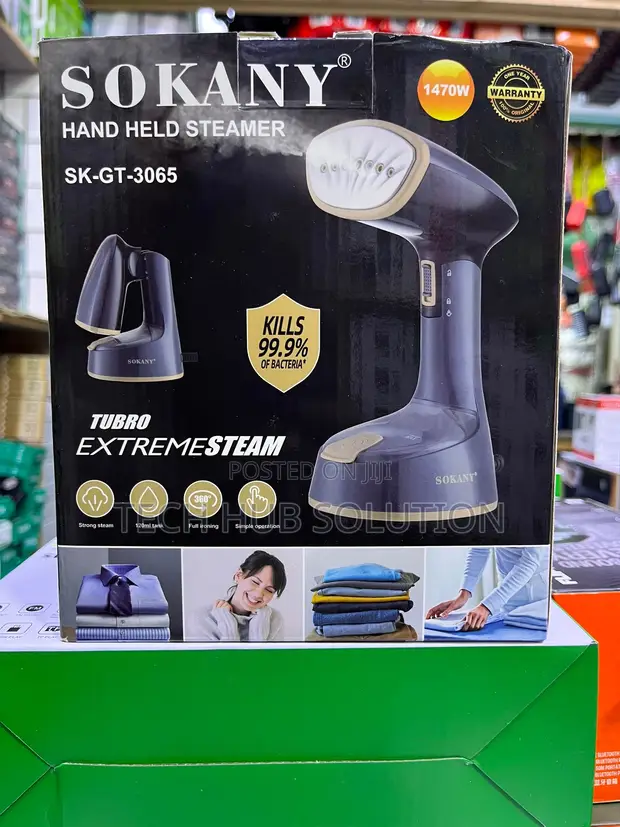 Sokany SK-GT-3065 Handheld Garment Steamer - 1