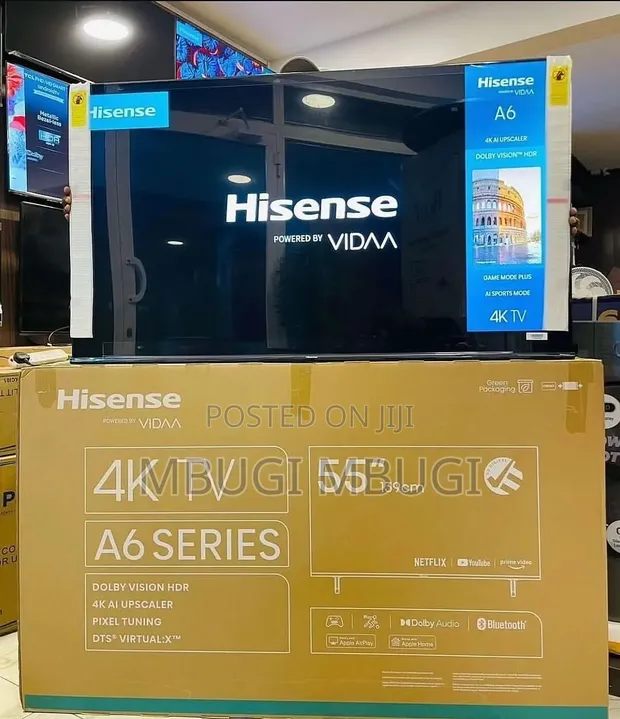 Hisense 55-Inch Smart TV with Bluetooth - 1