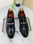 New Stock Gucci Men's Leather Shoes - 1