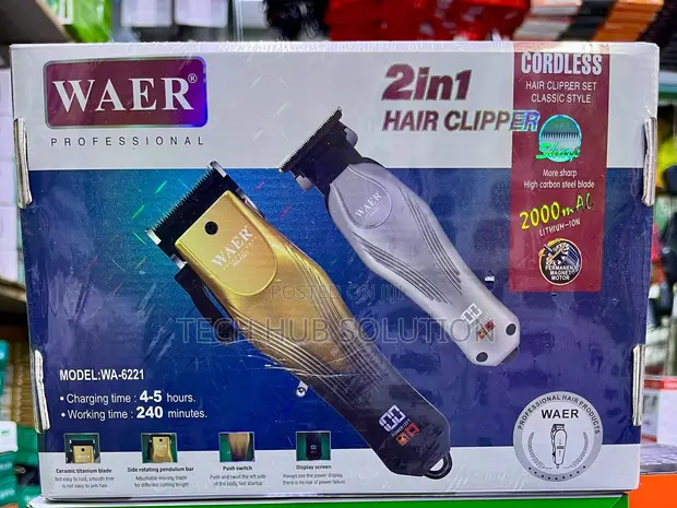 WAER 2-in-1 Hair Clipper WA-6221 - 1