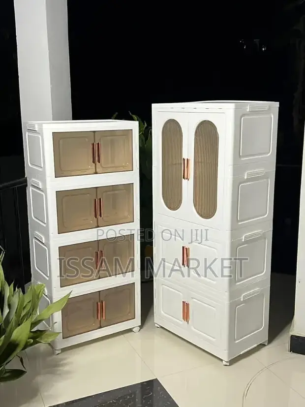 Modern Cabinet with Wheels - 1