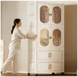 Modern Cabinet with Wheels - 2
