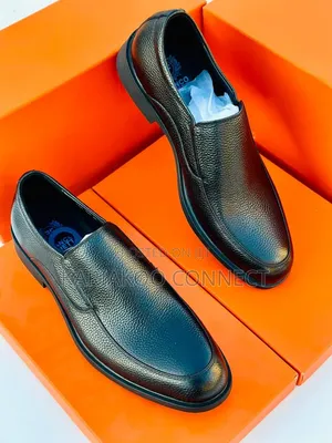 Franco Bannet Black Leather Moccasins