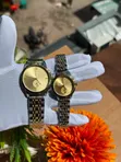 CK Couple Watch - Stainless Steel, Gold - 5