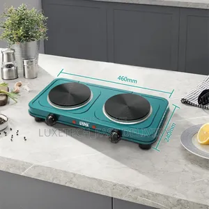 Winning Star ST-9638 Electric Hot Plate - 2000W Double Burner
