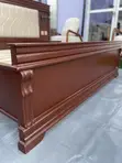 Modern Bed Frame with 2 Bedside Tables and Lights - 3