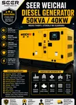 Seer Weichai 50KVA Dizeli Generator - 1