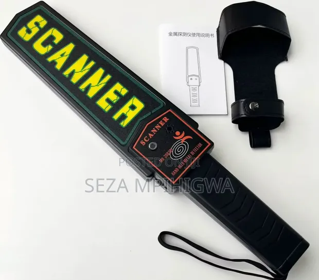 Security Scanner - Rechargeable Metal Detector - 1