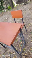 Student Desks and Chairs - Steel and Wood - 3