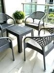 Heavy Duty Traditional Dining Table and 4 Chairs - 2