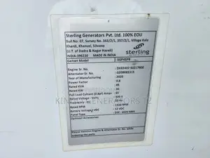 Used Sterling 45kVA Generator - Perkins Engine