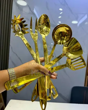 Gold Seven-Piece Bowl Set