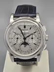 Patek Philippe Geneve Moon Phase Mechanical Watch - 4