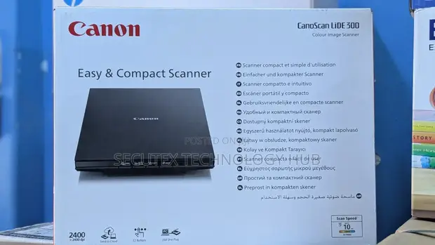 Canon Scanlide 300 Flatbed Scanner - 1