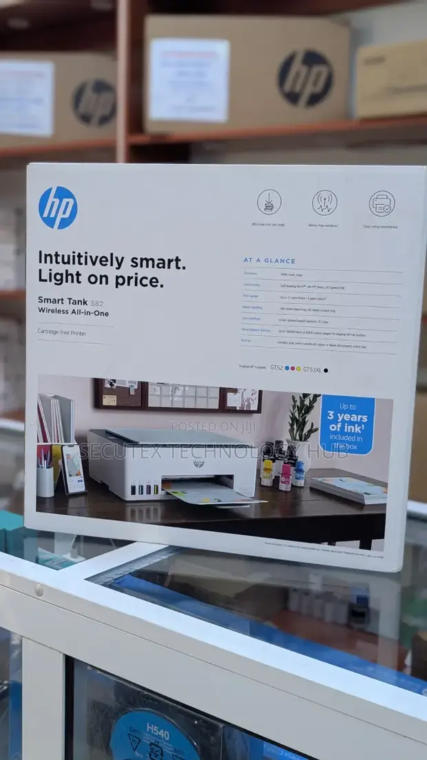 HP Smart Tank 582 All-in-One Printer - 1