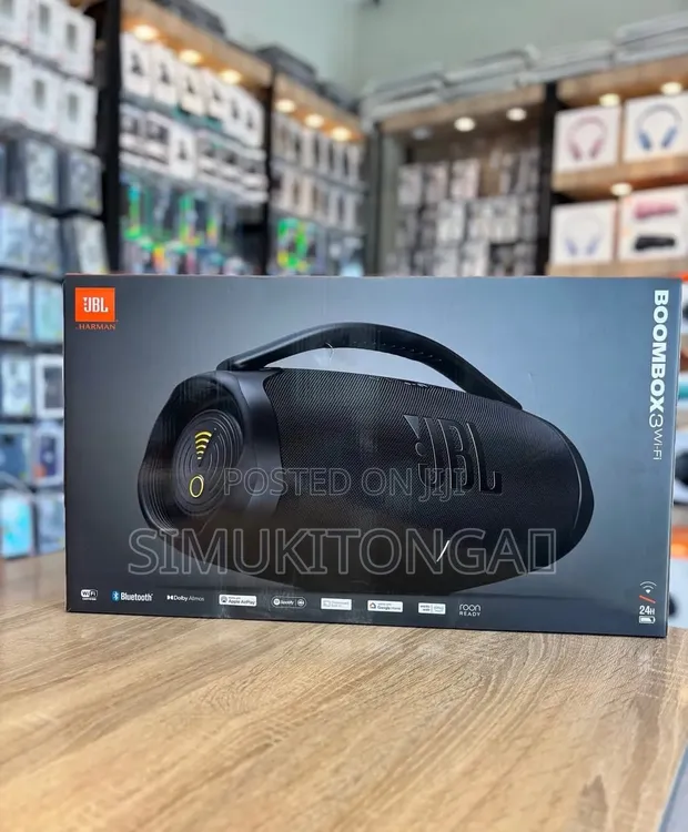 JBL Boombox 3 Portable Speaker - 1