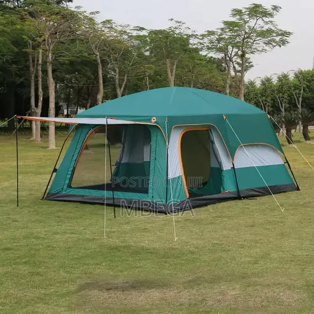 Automatic 12-Person Camping Tent - 1