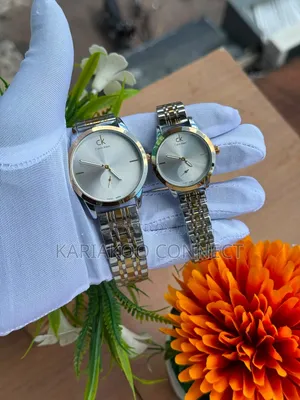 CK Couple Watch - Stainless Steel Silver