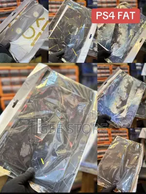 Stika ya Vinyl ya Mapambo kwa PS4 FAT Console