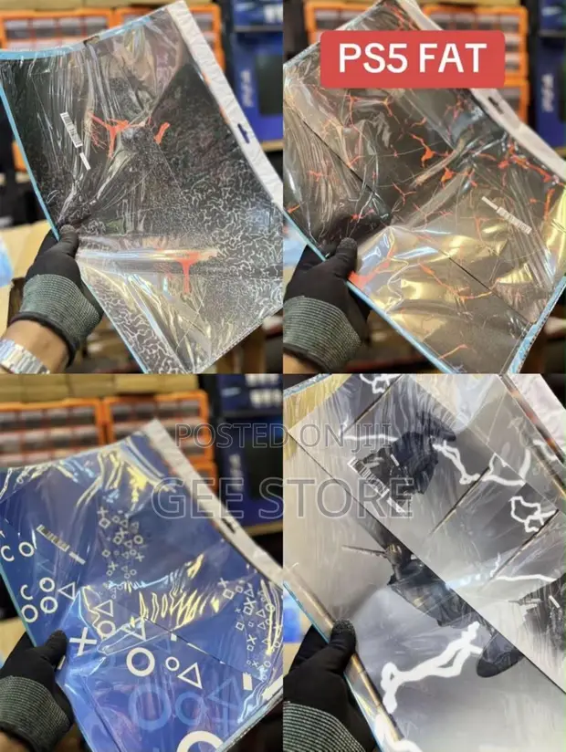 Brand New PS5 Fat Console Stickers - 1