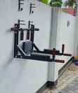 4-in-1 Wall Mounted Pull Up & Dip Station - 1