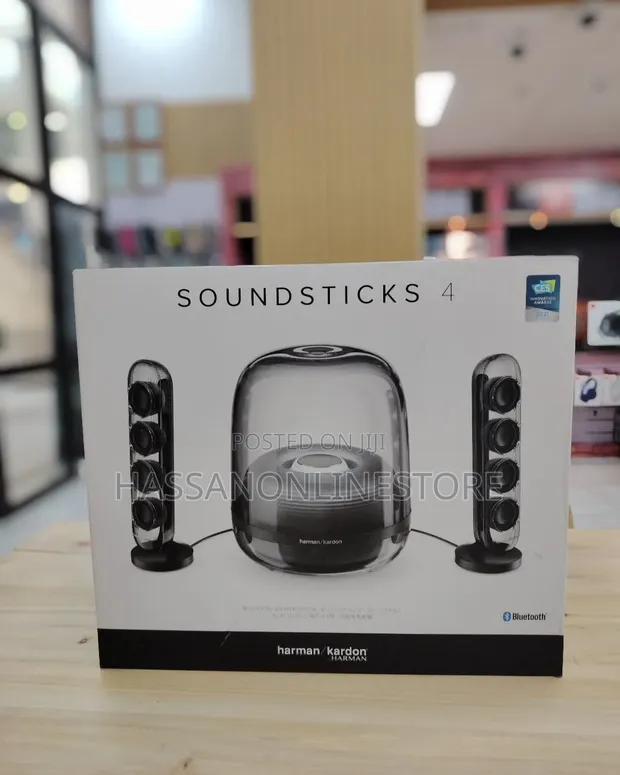 Harman Kardon SoundSticks 4 Bluetooth Wireless 2.1 Speaker System - 1