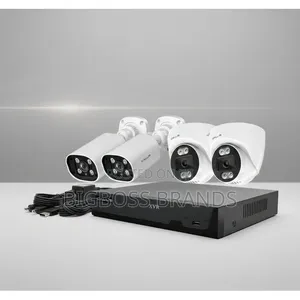 Calus CCTV Camera Kit: 2 Indoor, 2 Outdoor