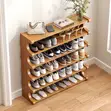 Wooden Multi-Layer Storage Shelf - 2
