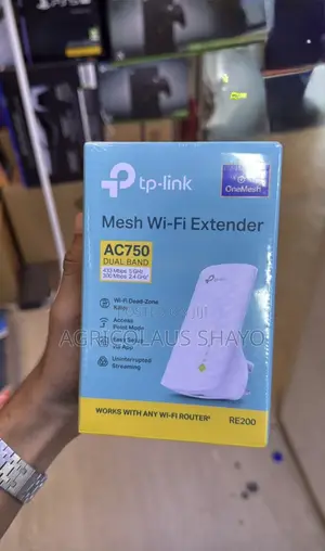 TP-Link RE200 AC750 Dual Band Wi-Fi Range Extender
