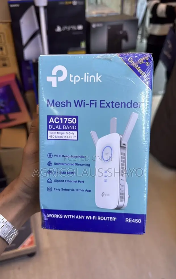 TP-Link RE450 AC1750 Wi-Fi Extender - 1