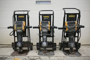 Dewalt 28mm Drill Machine / Pavement Breaker (31kg) with Trolley & Chisel
