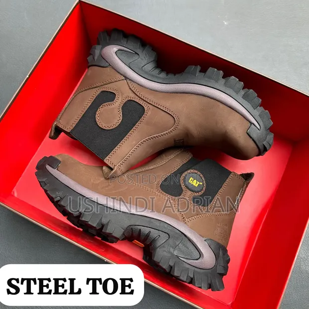 Caterpillar Steel Toe Boots - 1
