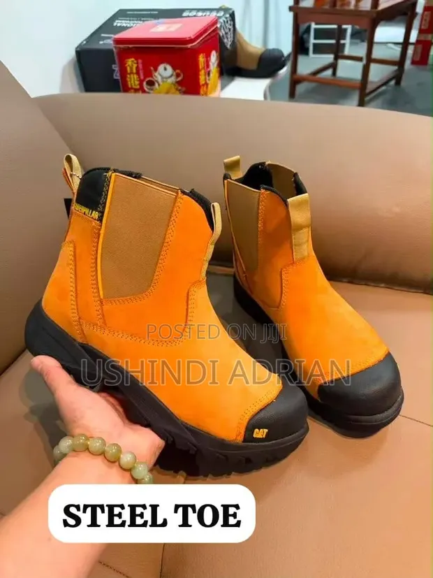 Caterpillar Steel Toe Boots - 1