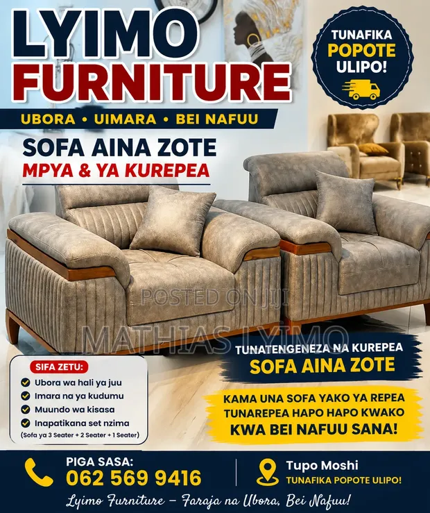Lyimo Furniture Sofa Table - Brand New - 1