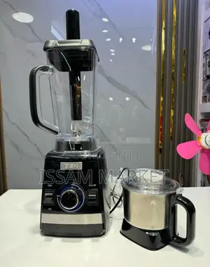Commercial Blender - Powerful Motor, Stainless Steel Blades
