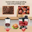 Commercial Blender - Powerful Motor, Stainless Steel Blades - 2